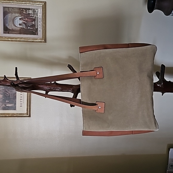 Jack Spade Canvas and Leather Accented Bag - Picture 2 of 14